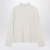 Max Mara Ivory cashmere-blend sweater