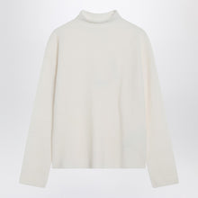  Max Mara Ivory cashmere-blend sweater