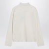 Max Mara Ivory cashmere-blend sweater