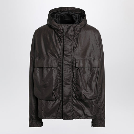 LEMAIRE Lightweight brown nylon jacket