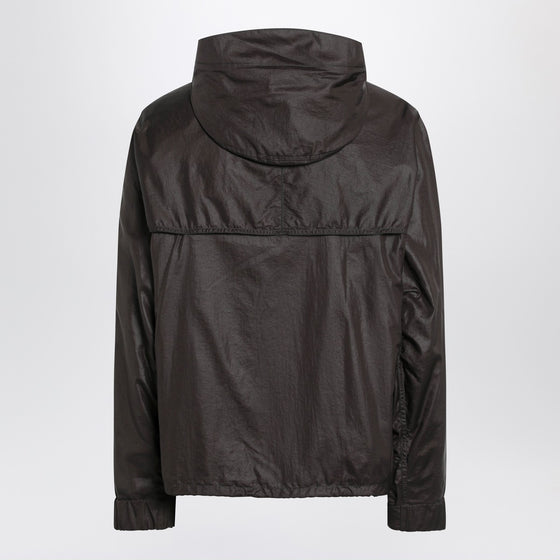 LEMAIRE Lightweight brown nylon jacket