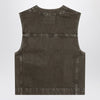 LEMAIRE Moss green denim vest