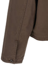 Lemaire Brown Korean Collar Jacket