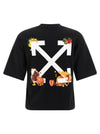 Off White Off-white Emb Fruits Arrow T-shirt