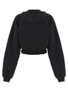 Off White Cropped Sweatshirt