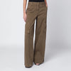 Off White Off-White™ Brown cotton cargo trousers