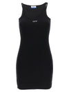 Off White Off Stamp Dress