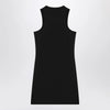 Off White Off-White™ Black mini dress with logo