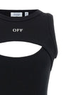 Off White Off Stamp Dress