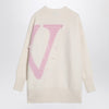 Off White Off-White™ Cream/pink over sweater in wool