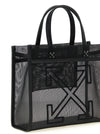 Off White Small Market Shopping Bag