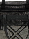 Off White Small Market Shopping Bag