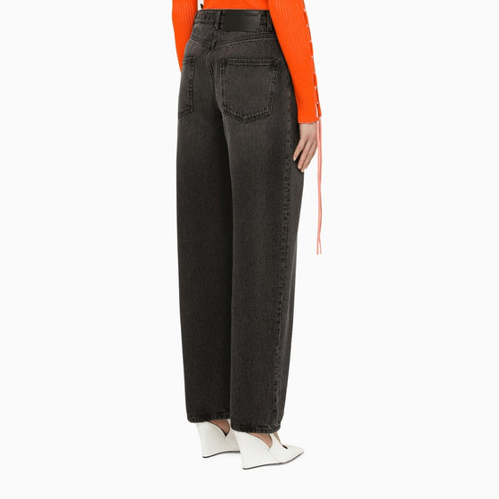 Off White Off-White™ Black washed balloon jeans