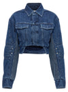 Off White Motorcycle Denim Jacket