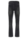Purple P005 Double Dip Coated Jeans