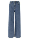 Theory High-waisted Wide-leg Jeans