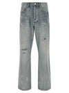 Purple P011 Vintage Slash Paint Jeans