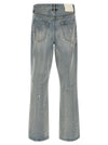 Purple P011 Vintage Slash Paint Jeans