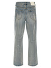 Purple P011 Vintage Slash Paint Jeans