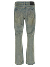 Purple P026 Dirty Fade Rip Boot Jeans