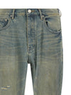 Purple P026 Dirty Fade Rip Boot Jeans