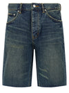 Purple P059 Vintage Mid Bermuda Shorts