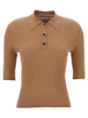 Prada Knitted Polo Shirt