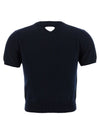 Prada Cut-out Logo Sweater