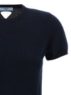 Prada Cut-out Logo Sweater