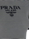Prada Striped Silk T-shirt