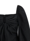 Carolina Herrera Puff Sleeve Top