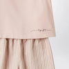 Il Gufo Blush pink striped outfit