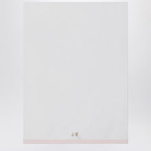 Il Gufo Crib set with sheet and pillowcase white/pink