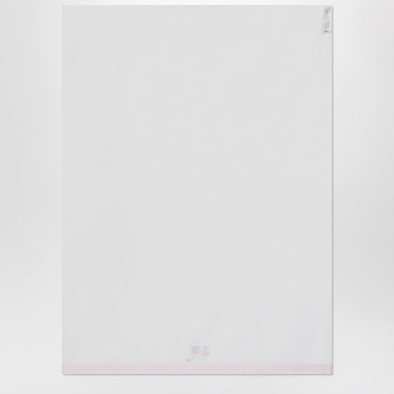 Il Gufo Crib set with sheet and pillowcase white/pink