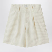  Il Gufo Pinstriped cotton Bermuda shorts
