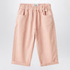 Il Gufo Pink cotton pants