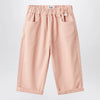 Il Gufo Pink cotton pants
