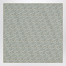  Il Gufo Forest green scarf in Liberty fabric