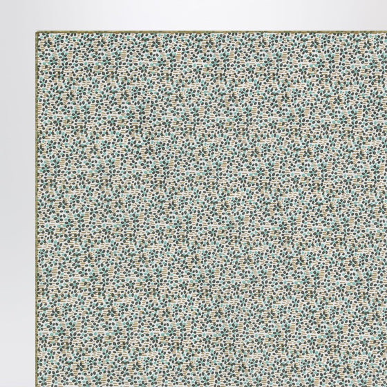 Il Gufo Forest green scarf in Liberty fabric
