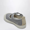Il Gufo Gray canvas sandal