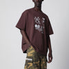 Brain Dead Cotton T-shirt with logo prints