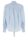 Prada Lavallière Collar Shirt
