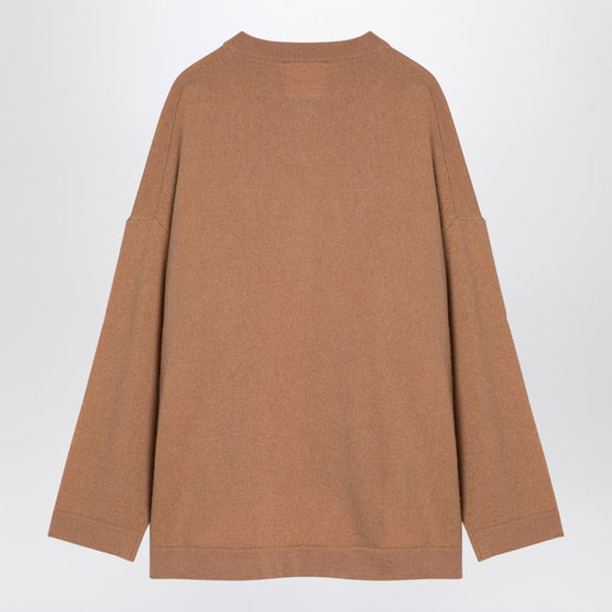 Erika Cavallini Veronica beige serafino jumper
