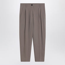  Erika Cavallini Dove-coloured wool-blend trousers