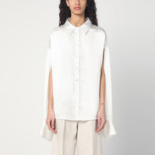  Erika Cavallini White silk shirt