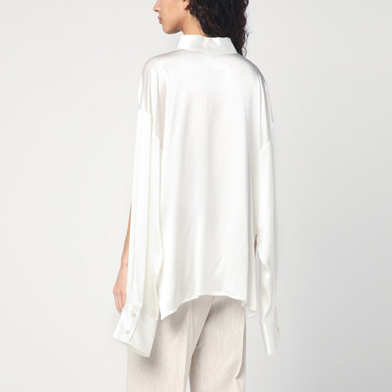 Erika Cavallini White silk shirt