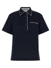 Prada Double-layer Polo Shirt