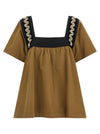 Prada Embroidery Top