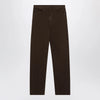 LEMAIRE Brown twill trousers