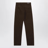 LEMAIRE Brown twill trousers